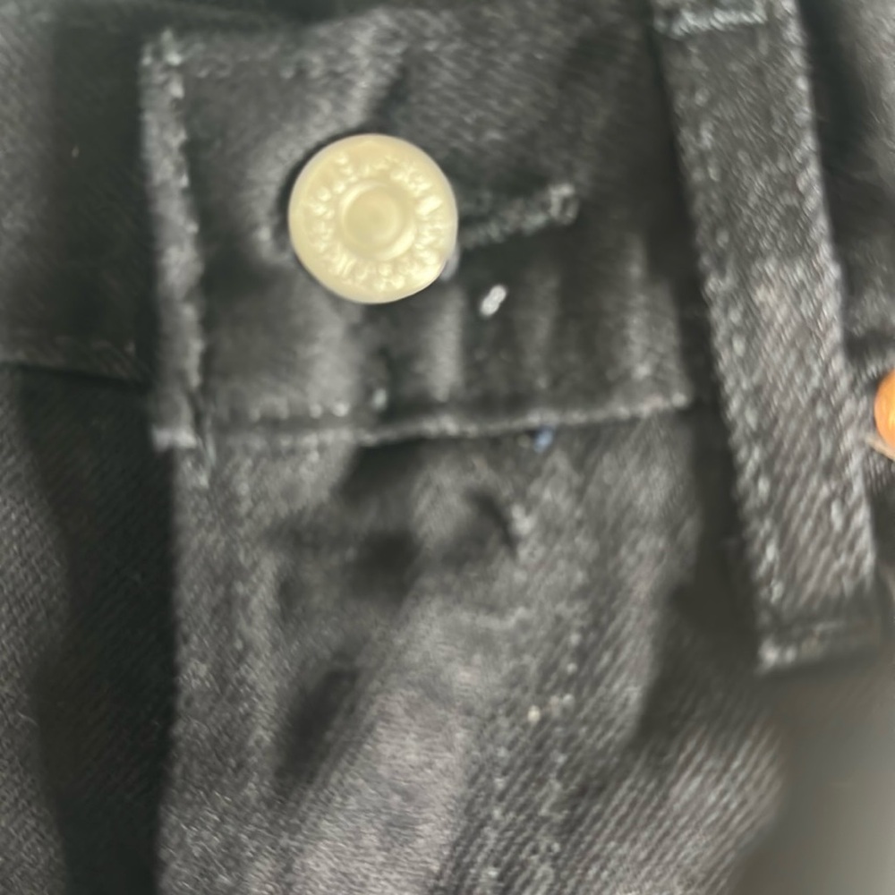 Levi's Black 501 Original Jeans